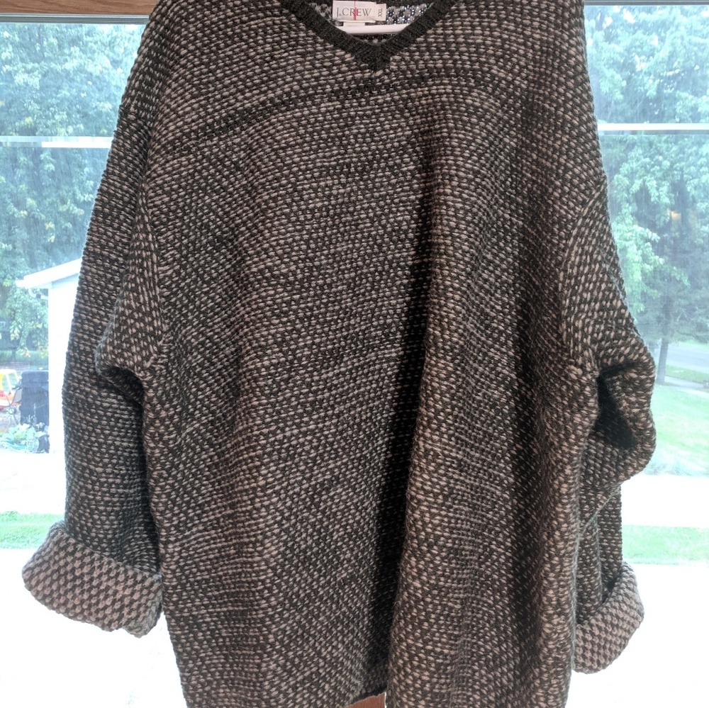 FINAL MARKDOWN J. Crew Oversized Wool Sweater